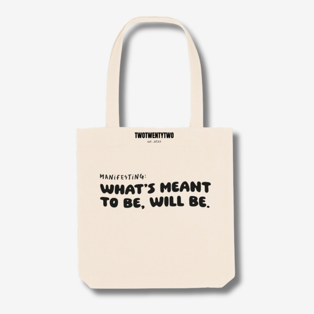 MANIFESTING tote bag