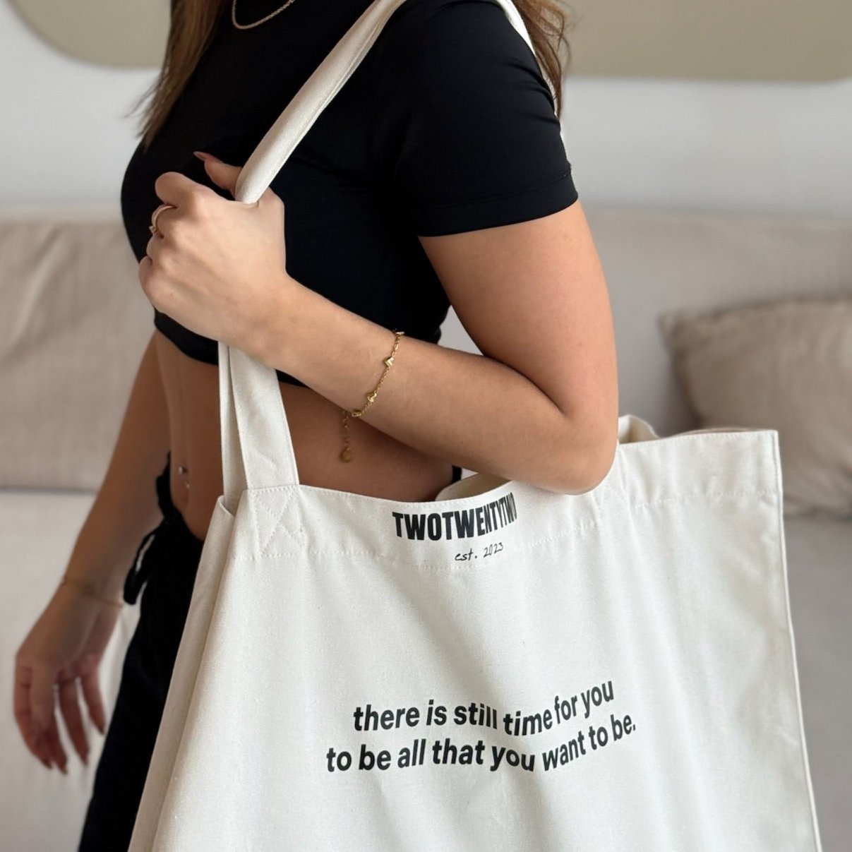 TIME shopping bag