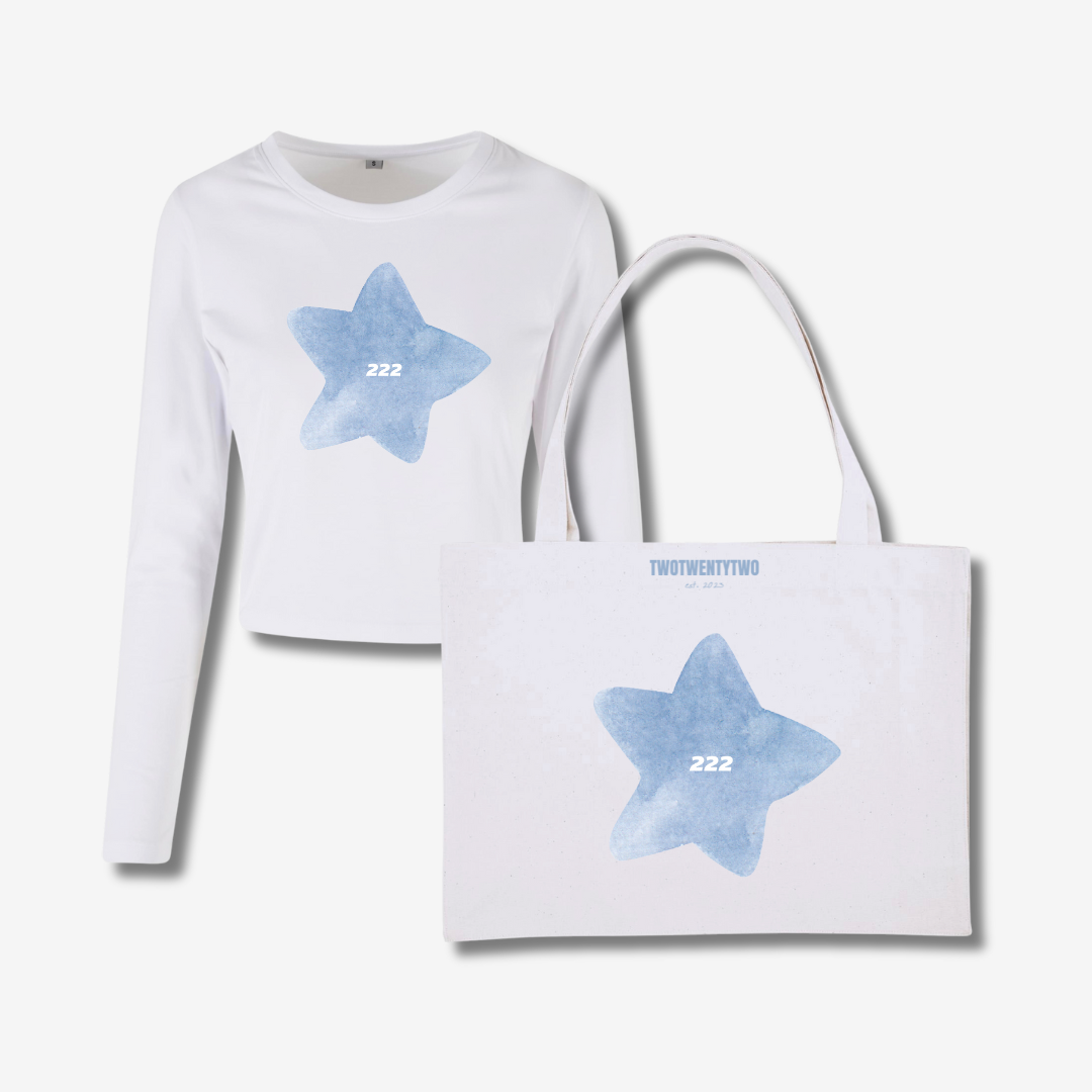 STAR longsleeve & shopping bag bundle